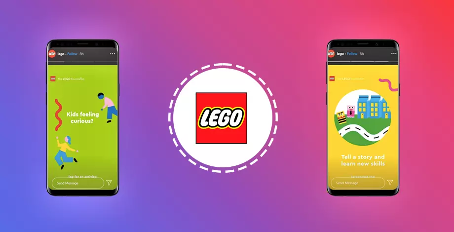 Lego Instagram Story